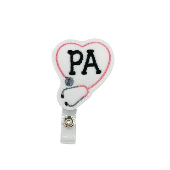 Pa Badge Reel, Pa Badge, Pa ID Badge, Pa Gift, Pa Graduation Gift, Pa Student Gift, Pa School Gift, Nurse Badge Holder, Nurse Badge Reel