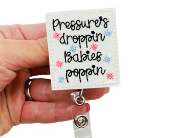 Labor and Delivery Nurse Badge Reel, OB Nurse Badge Reel, Obstetrics Nurse Badge Reel, OB Badge Reel, Obstetrics Badge Reel, Baby Badge Reel
