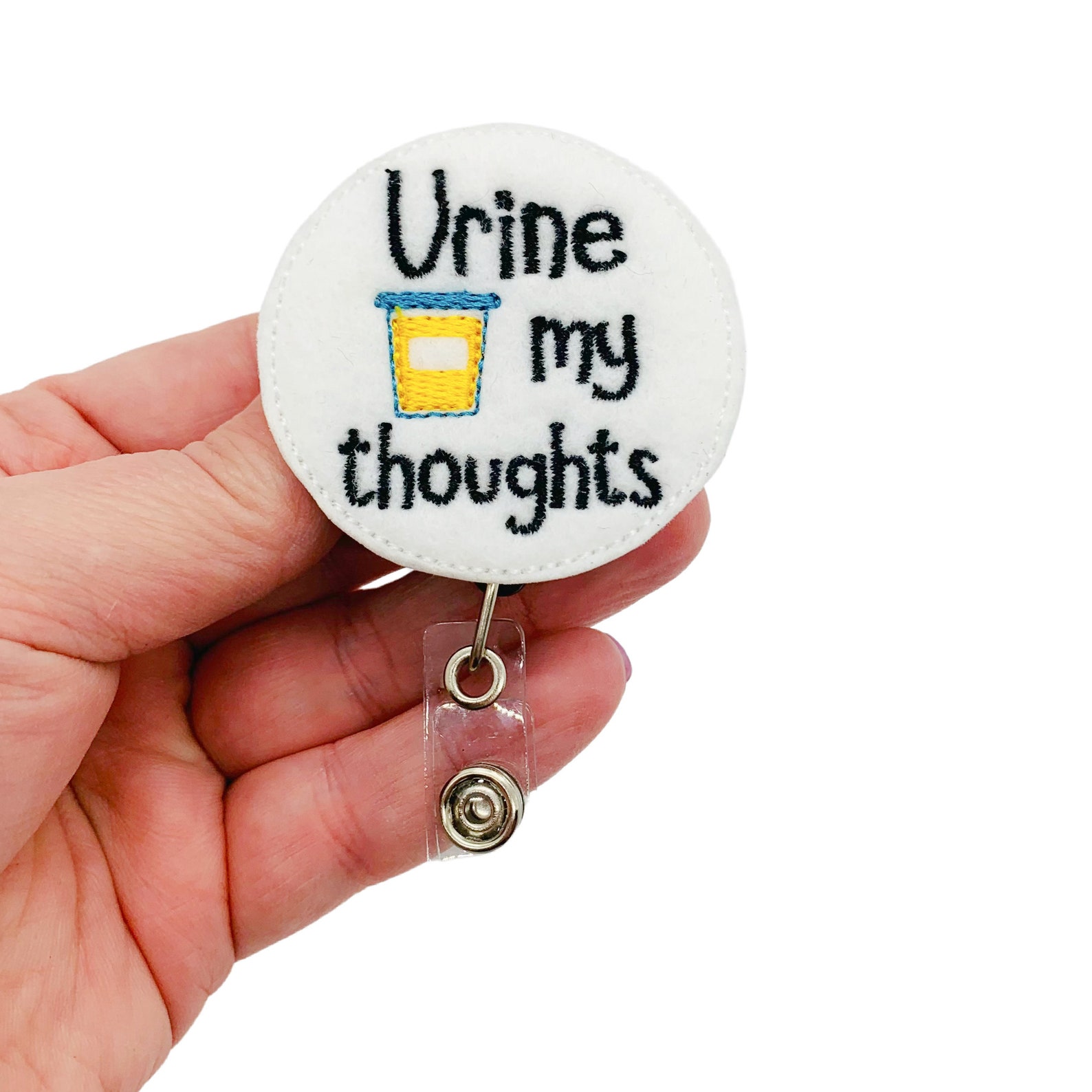 Funny Nurse Badge Reel Nurse Gift for Nurse Funny Badge Etsy