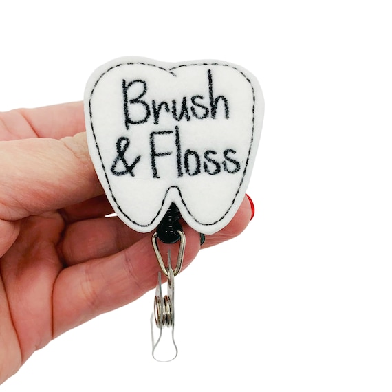 Badge Holder Clip Dentist