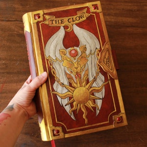 Carnet de notes Grimoire Cardcaptor sakura, The clow, carnet de croquis fait main, carnet de notes, livre de sorts, livre des ombres, cadeau pour amateur de livres