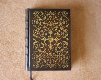 Grimorio marrone, diario in pelle, quaderno D&D, libro degli incantesimi, libro delle ombre, magia pratica, stile del XVIII secolo, regalo per gli amanti dei libri