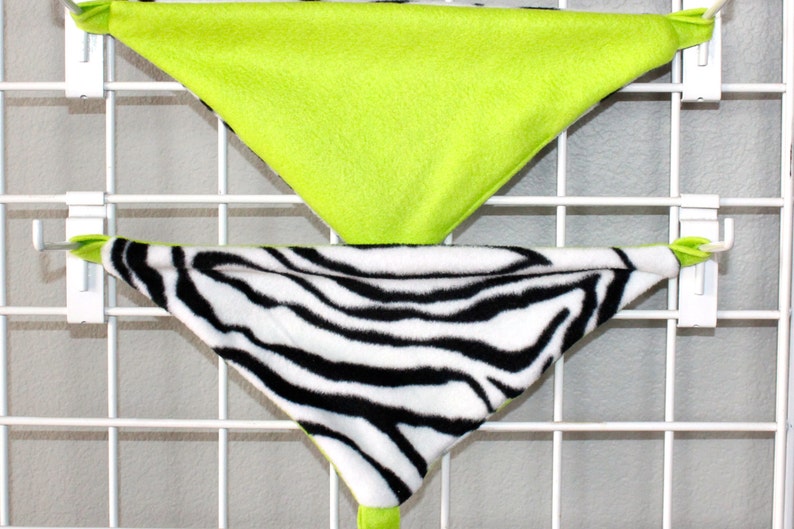 Sugar Glider gear Set in Zebra With Lime Accent Etsy