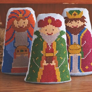 Christmas nativity scene Modern cross stitch pattern PDF instant download image 4