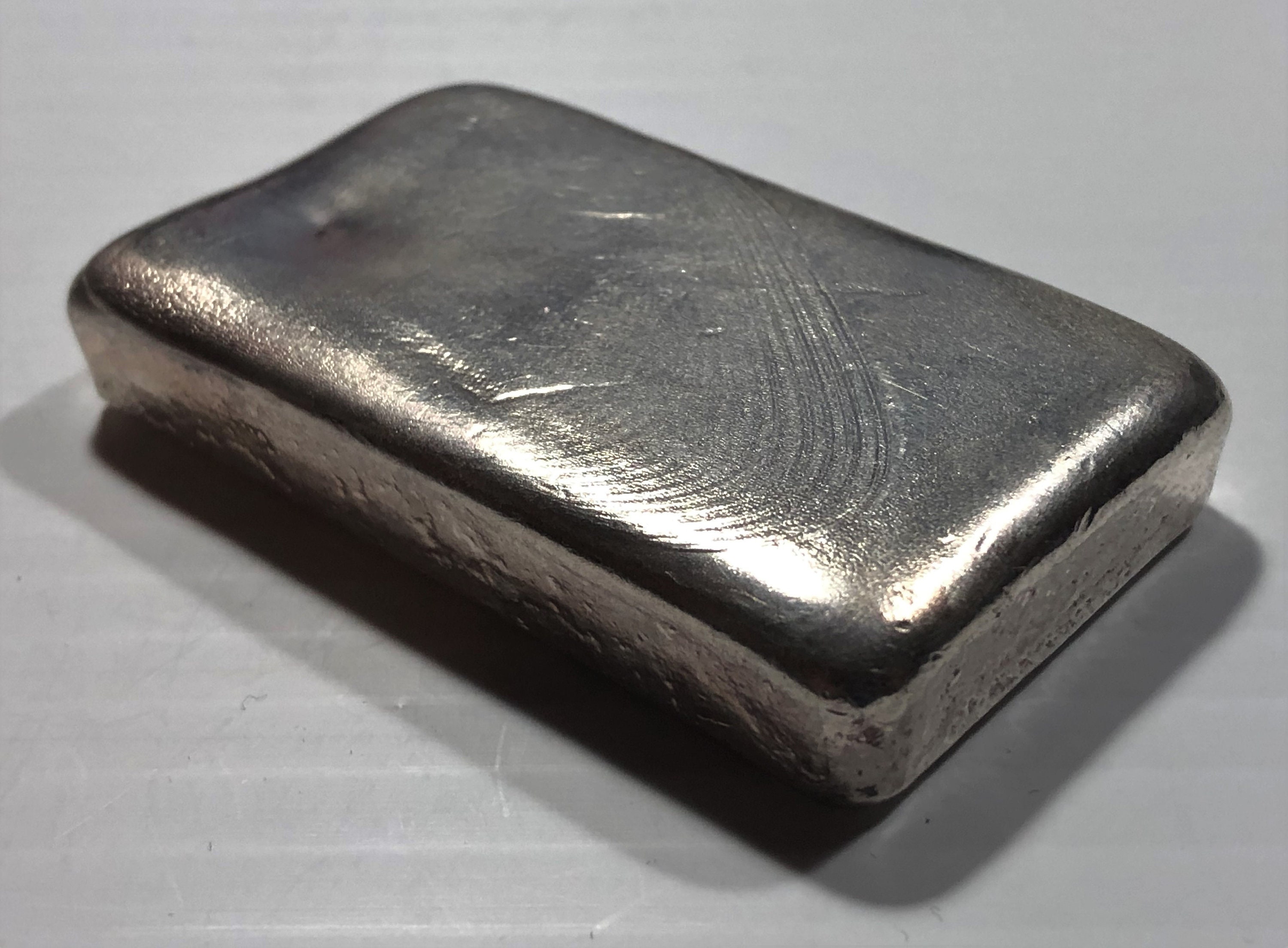 Rare 10 Oz JM Silver Bar Stamp on the bottom side of the bar Etsy