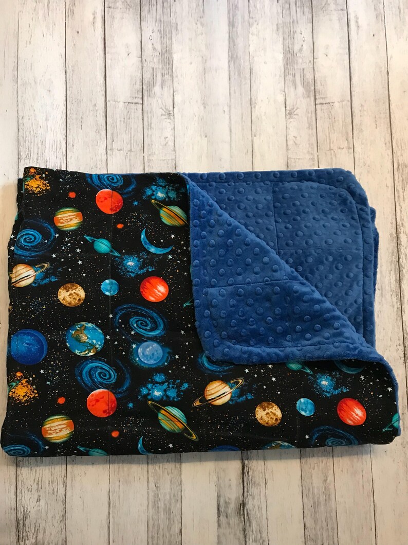 Weighted Blanket. Space Weighted Blanket. Child Teen Adult Etsy