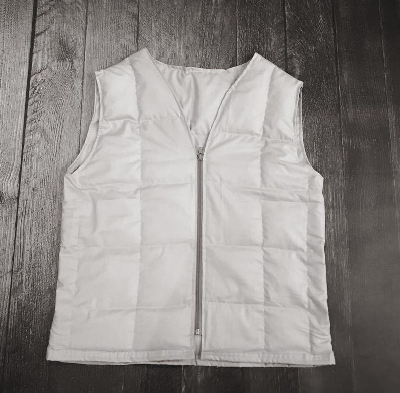 Adult Weighted Vest. solid cotton colors weighted vest. Etsy