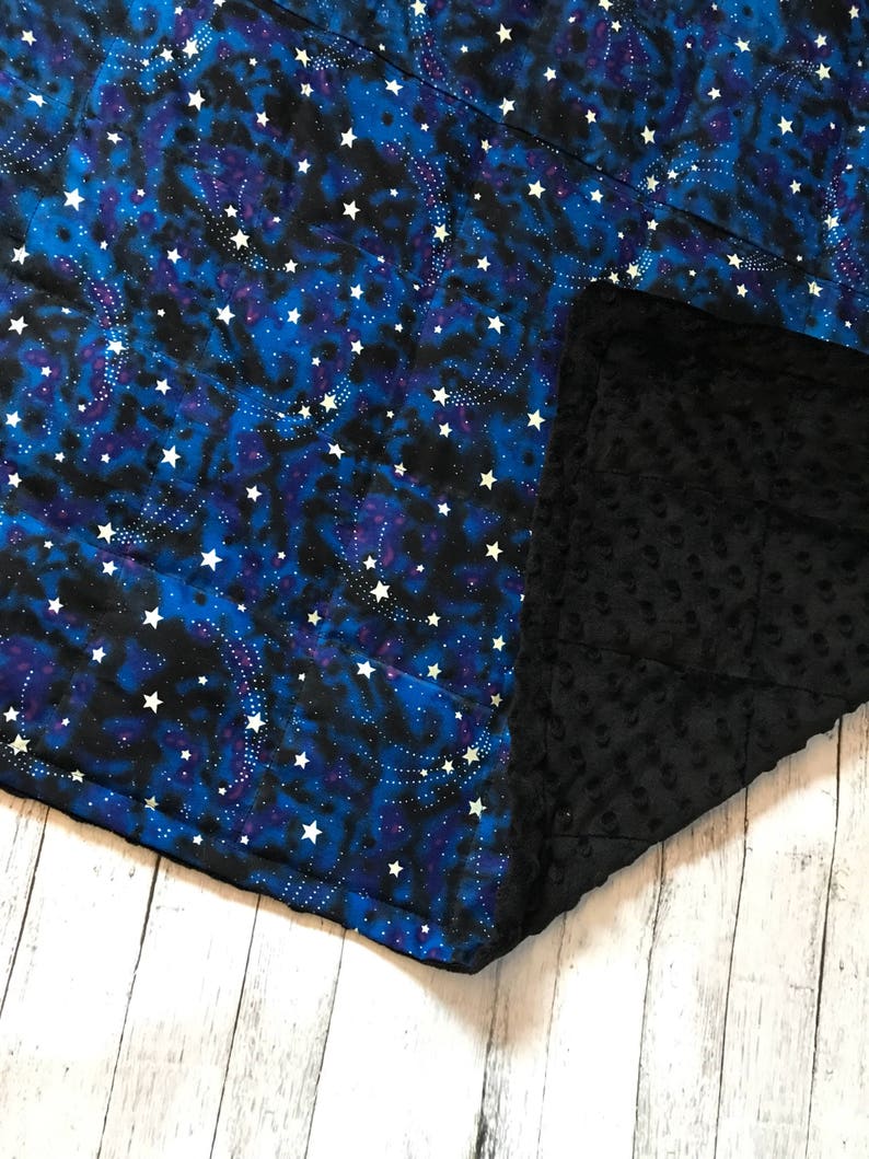 Weighted blanket. Glow in the dark Full size weighted Etsy