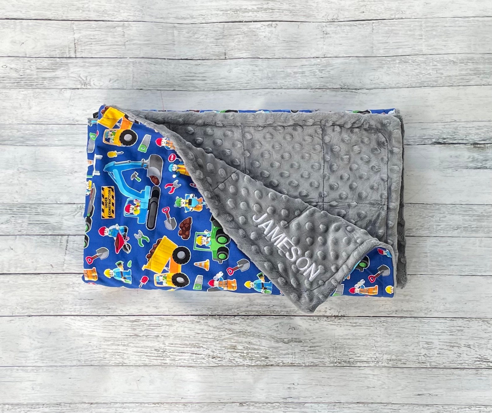 Weighted blanket construction. Kids blanket. Sensory needs Etsy