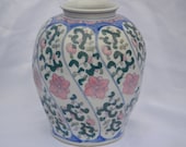 Sale Chinese Oriental Floral Vase