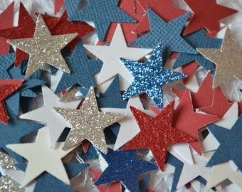 Star Punches, Star Cut Outs, Scrapbooking, Independence Day, July 4th, Embellishments (3/4") | 100 Pieces