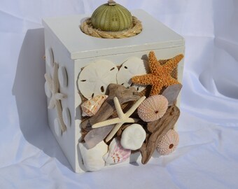 Beach Decor - OAK Trinket/Memory Box