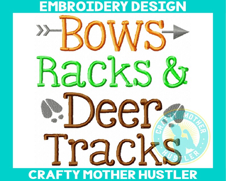 Deer Antler Numbers Appliques Embroidery Designs Bundle Set 0 Etsy