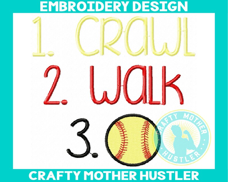 Softball Sayings Embroidery Designs Bundle Sports Designs Etsy