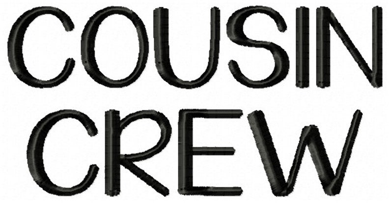 Cousin crew jessecmault design cousins saying crafty mother  etsy