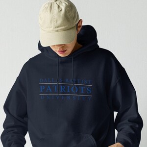 DBU Hoodie, Dallas Baptist University Patriots Hoodie, DBU Patriots