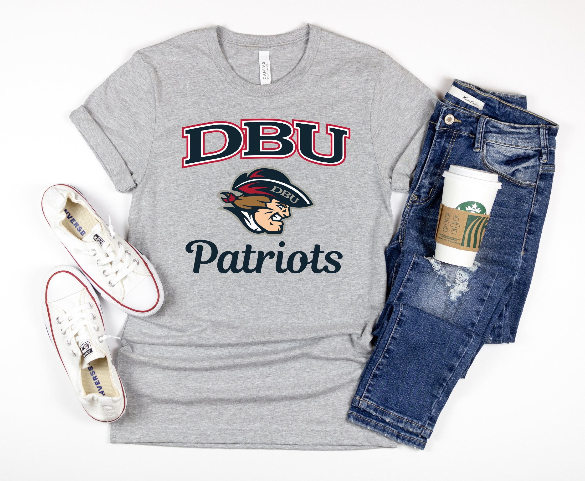 DBU Patriots Short Sleeve Shirt DBU Student Dallas Baptist - Etsy