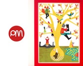 Children's Illustration Print / Child's  Room Poster / Kids' Bedroom Print / Children Classics Art / Tales Wall Art / Nursery Decor