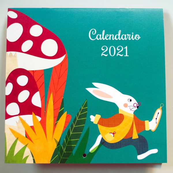 Wall Calendar 2021 | Monthly Calendar 2021 |Illustrated Calendar 2021 | Kids Room Calendar 2021 | Colourful Wall Calendar | Fairy Tales Gift