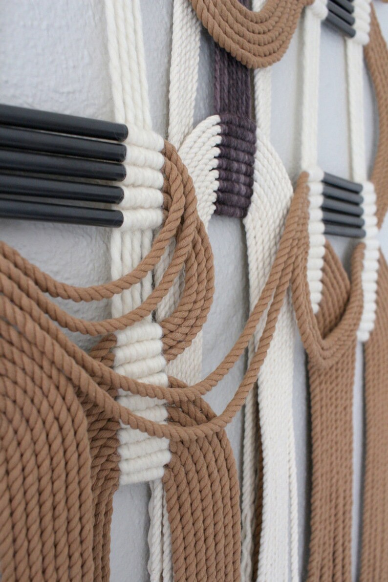 Sale Woven rope art tffwht macrame wall hanging Etsy