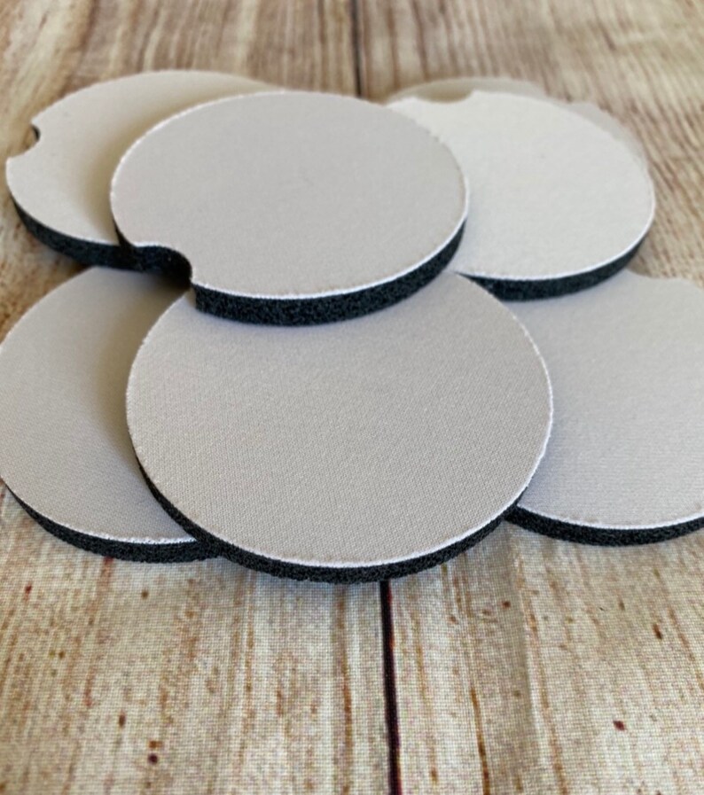 Sublimation Blank Car Coaster Pack of 30 FREE Shipping Thick Etsy