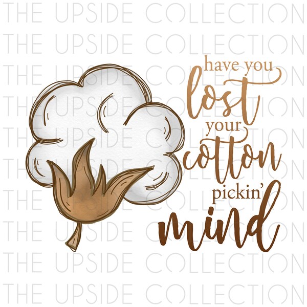 Cotton Pickin' Svg - Etsy