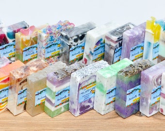 20 Soap Bars Soap Set Bulk Gift- Soap Gift Set- Soap Variety Pack- Soap Pack- Mix & Match Soap- Wholesale Soap Bars- Bulk Soap Bars- Bundle