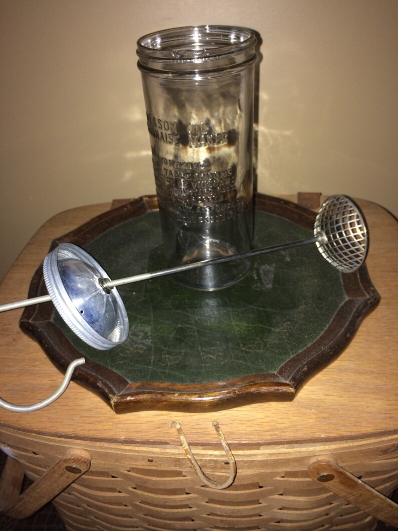 Vintage Wesson Oil Mayonnaise Maker with Recipe Primitive Etsy