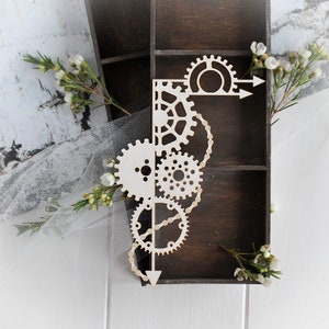 Steampunk Collection 17 – Decorative laser cut chipboard