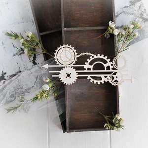 Steampunk Collection 19 – Decorative laser cut chipboard