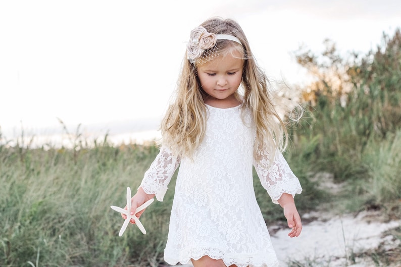 The Chloe - Flower Girl Lace Dress, Birthday Dress made for girls, toddlers, infants, ages 1T, 2T,3T,4T,5T,6, 7, 8, 9/10, 11/12,13/14 