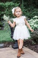 The original Charlotte - flower girl dress ivory, lace toddler dress made for girls ages 1t, 2t, 3t, 4t, 5t, 6, 7, 8, 9/10,11/12,13/14 