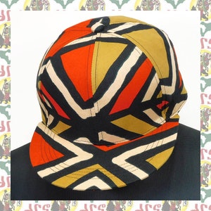African Fabric [drs] Handmade Cap  reggae rasta Baseball cap / b35