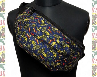 drs / Lion of Judah / waist pouch / waist bag (Roots Dub Reggae Jamaica Africa Ethiopia)