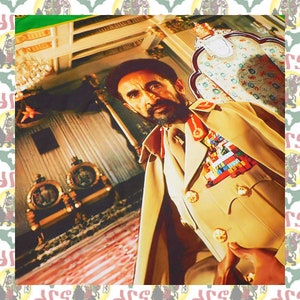Tapisserie Power of The Trinity Haile Selassie Idrs très grand drapeau Lion de Juda roots reggae dub rastafari afrique éthiopie jamaïque image 7