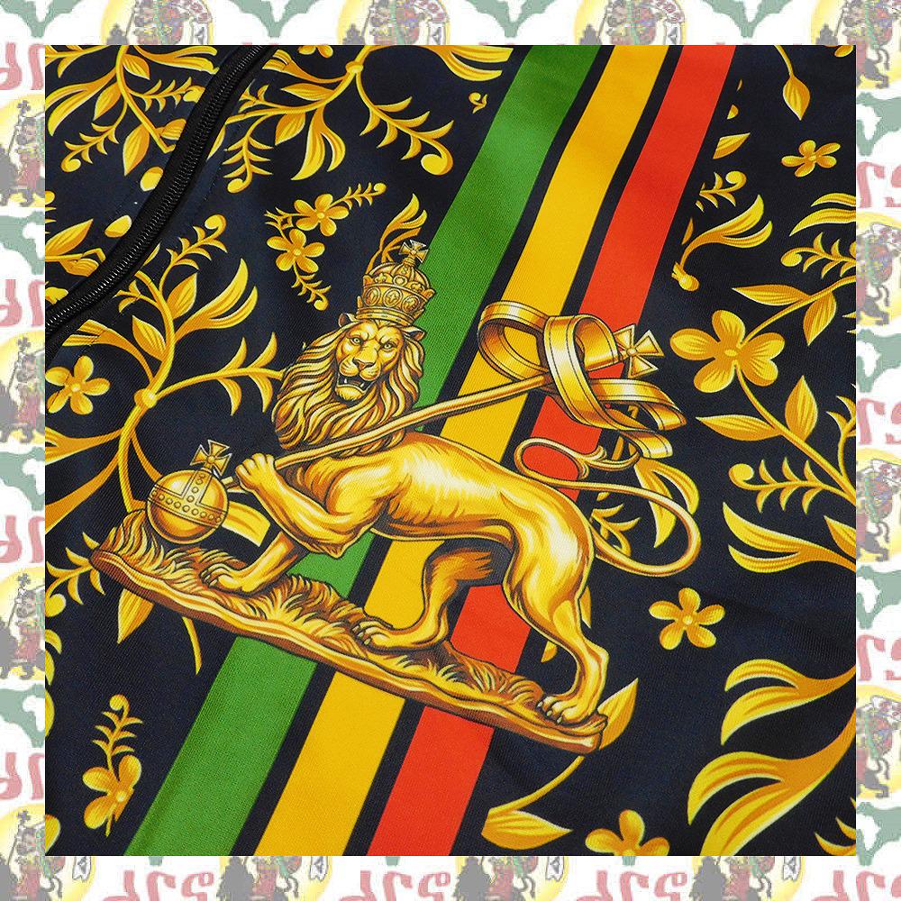 Lion of Judah Rasta [drs] Full Print Jacket (reggae Roots Dub Ethiopia ...