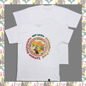 Traditional Ethiopian Dish : Beyainet  [drs] 5.6oz T-Shirts Roots Reggae Dub Haile Selassie Africa Ethiopia Jamaica