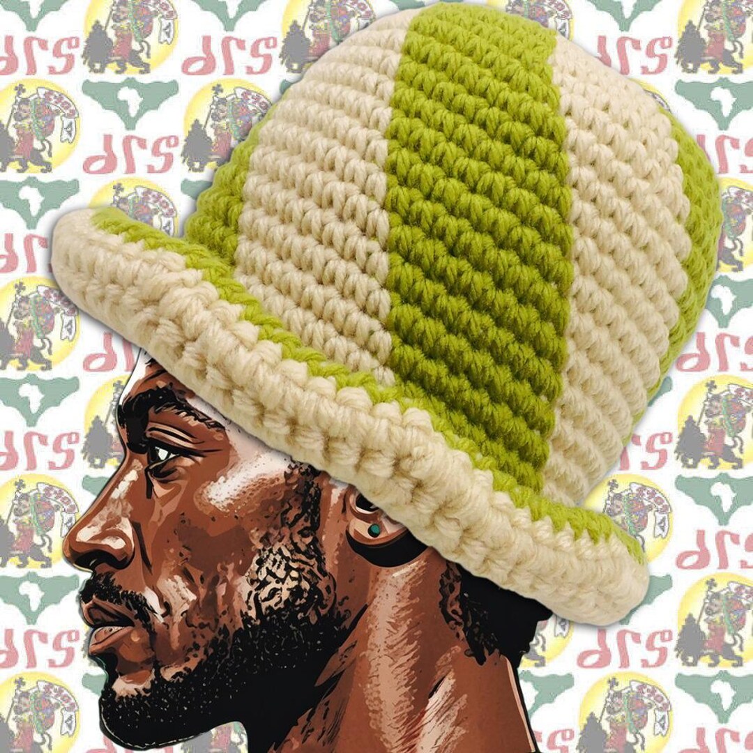 Rasta Crown Spiral Knit Hat [drs] Rockers Styleee!! (reggae Roots, Dub ...