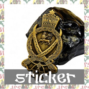 Jah Army Medal [drs] 2D/3D Sticker Badge (rasta Reggae Ethiopia Africa ...