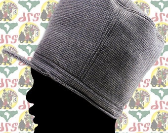 drs Brand [Size-B/62cm] Marshall style Rasta Crown Hat (roots reggae dub rastafari africa ethiopia jamaica haile selassie i)