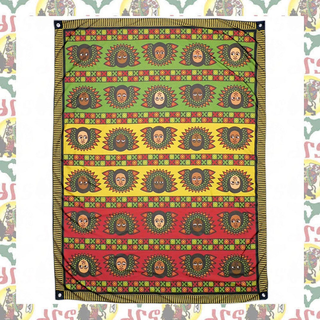 Personalized Ethiopia Tapestry Ethiopian Orthodox Church Angel LT15 main image 0