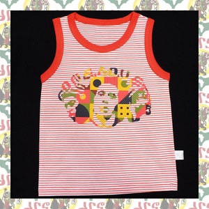 Kids T-shirts Tank top drs a26 / Children's Tee Lion of Judah Reggae Jah Rastafari Ethiopia Jamaica image 1