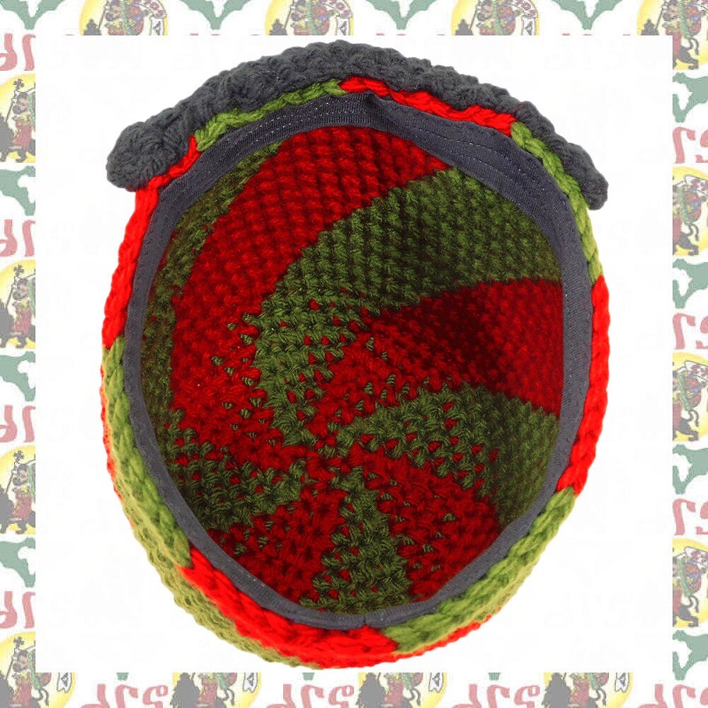 Rasta Crown Spiral Knit Hat [drs/m+ 60cm] Rockers Styleee!! (reggae ...