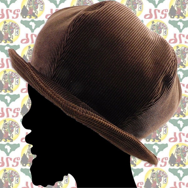 drs Brand [Size M+/61.0cm] Rasta Crown Hat Roots Dub Reggae Jamaica African fabric Ethiopia Dreadlocks