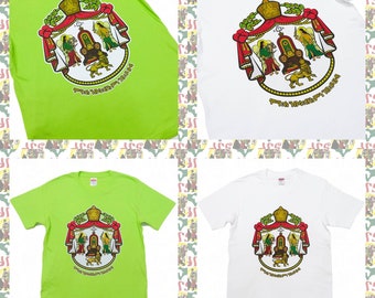 Ethiopian Solomon Dynasty  [drs] 5.0oz T-Shirts Roots Reggae Dub Haile Selassie Africa Ethiopia Jamaica