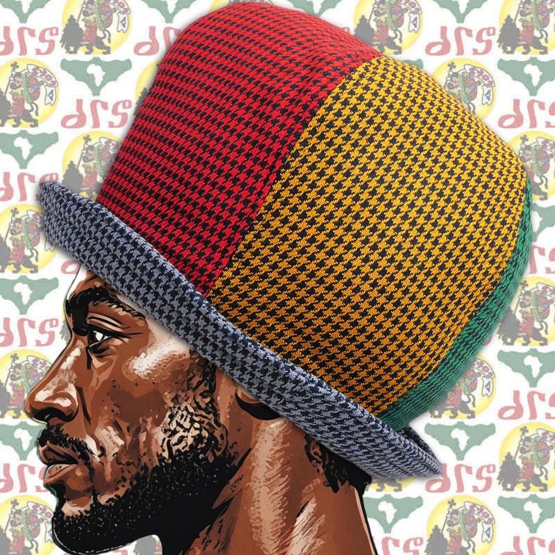 Drs Brand [size-b/62cm] Rasta Crown Hat (roots Reggae Dub Rastafari ...