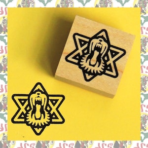 Lion Star[drs] Rubberstamp Roots Reggae Dub Ethiopia Jamaica Africa