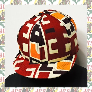 African Fabric [drs] Handgemaakte Cap Kente Bogolan Kuba Wax Afrika reggae rasta Baseball cap