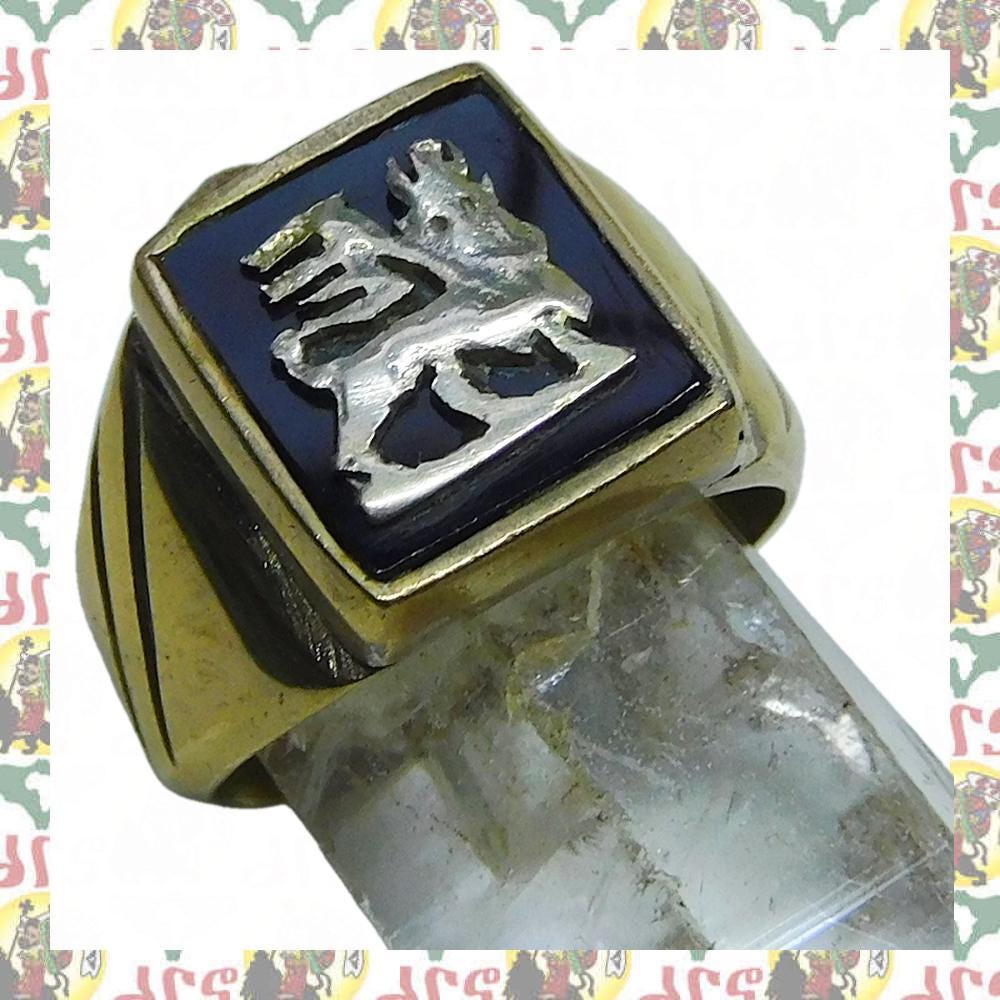 エチオピアリング　LION　RASTA　REGGAE Rasta Lion Ring - Etsy