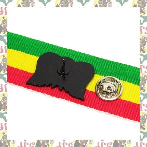 Ange éthiopien drs Badge à épingles 2D Rasta Reggae Ethiopie Afrique Lion de Juda Haile Selassie Dub image 5